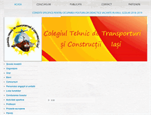 Tablet Screenshot of colegiultransporturiiasi.ro